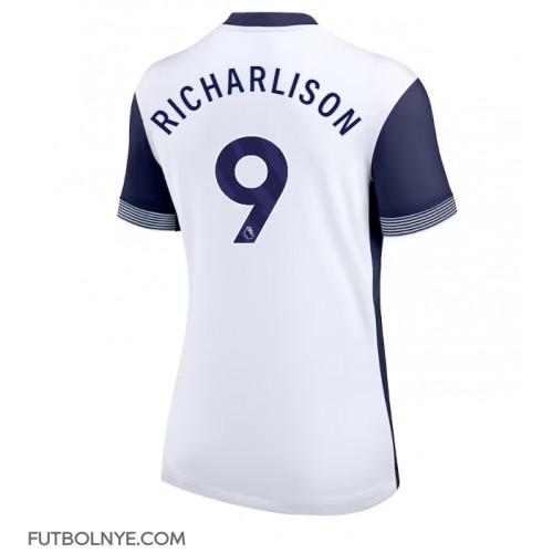 Camiseta Tottenham Hotspur Richarlison #9 Primera Equipación para mujer 2024-25 manga corta